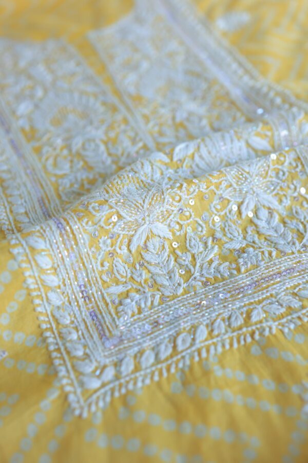 Cotton Chikankari Kurta Fabrics - Image 9