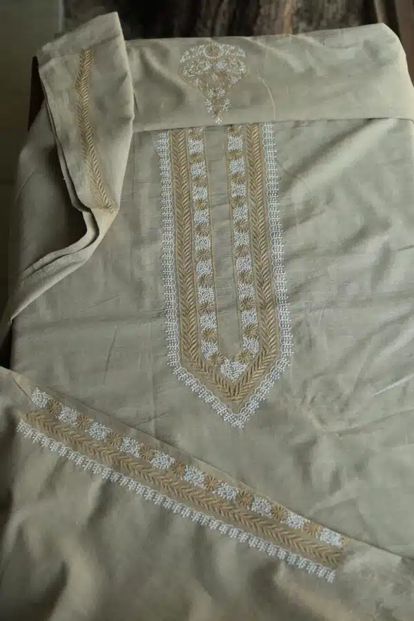 Malkha Handspun Khadi Kurtas Unisex Fabrics - Image 3