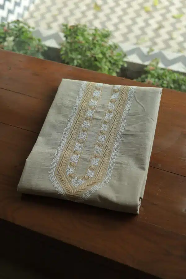 Malkha Handspun Khadi Kurtas Unisex Fabrics - Image 7