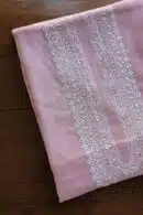Malmal Chikankari Men's Kurtas Fabrics