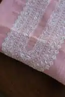 Malmal Chikankari Men's Kurtas Fabrics