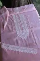 Malmal Chikankari Men's Kurtas Fabrics