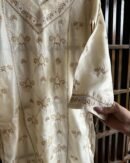 Mulberry silk resham Chikankari kurta