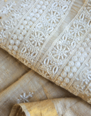 Natural Tussar Silk Fabrics