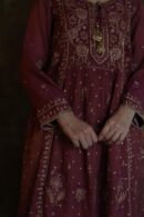 Tissue Silk Chikankari Bhopali Kurta Set