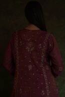 Tissue Silk Chikankari Bhopali Kurta Set