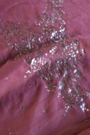 Turkish Rose | Tissue Silk Mukaish Fabrics