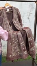 SICO Mal Chikankari Kurta With Mukaish Kamdani – Ready to Wear
