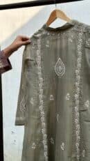 SICO Mal Chikankari Kurta With Mukaish Kamdani – Ready to Wear