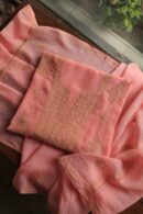 Malmal Cotton Fine Chikankari Kamdani Unstitched Fabrics