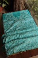 Paper Tussar Ari Kasab Resham Chikankari Unstitched Fabrics