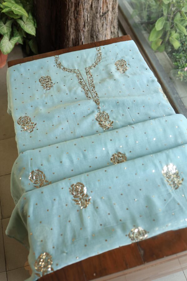 Chanderi Mukaish Badla Fabrics - Image 7