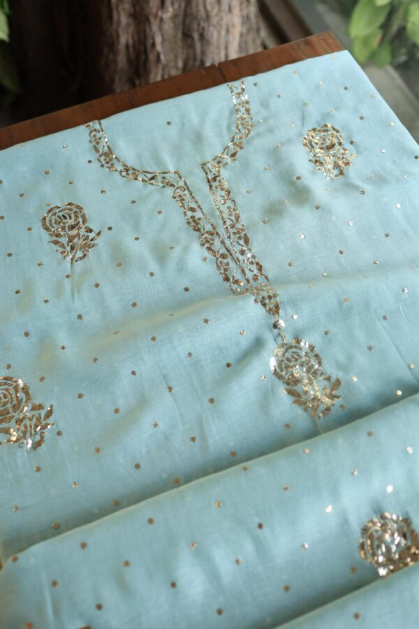 Chanderi Mukaish Badla Fabrics - Image 9