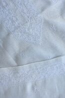 Fine Work Chikankari Chanderi Unstitched Men's Kurtas Fabrics