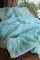 Malmal Cotton Fine Chikankari Kamdani Unstitched Fabrics