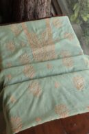 Malmal Cotton Fine Chikankari Kamdani Unstitched Fabrics