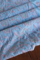 Malmal Cotton Fine Chikankari Kamdani Unstitched Fabrics