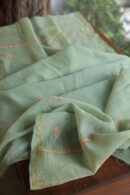 Malmal Cotton Fine Chikankari Kamdani Unstitched Fabrics