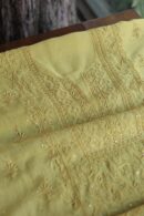 Mal Cotton Fine Chikankari Unstitched Fabrics