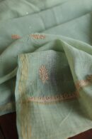 Malmal Cotton Fine Chikankari Kamdani Unstitched Fabrics
