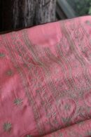 Malmal Cotton Fine Chikankari Kamdani Unstitched Fabrics