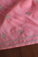 Malmal Cotton Fine Chikankari Kamdani Unstitched Fabrics
