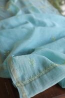 Malmal Cotton Fine Chikankari Kamdani Unstitched Fabrics