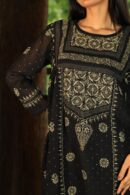 Malmal Chikankari Kamdani Short Kurti