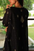 Malmal Chikankari Kamdani Short Kurti