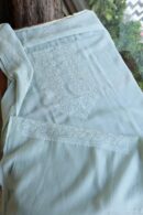 Malmal Chikankari Unstitched Men's Kurtas Fabrics