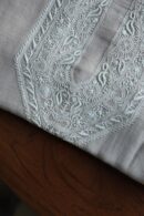 Malmal Chikankari Unstitched Men's Kurtas Fabrics