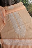 Malmal Chikankari Unstitched Men's Kurtas Fabrics