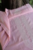 Malmal Chikankari Unstitched Men's Kurtas Fabrics