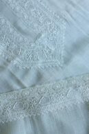 Malmal Chikankari Unstitched Men's Kurtas Fabrics