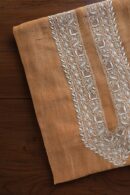 Malmal Chikankari Unstitched Men's Kurtas Fabrics