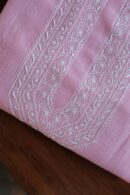 Malmal Chikankari Unstitched Men's Kurtas Fabrics
