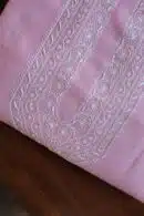 Malmal Chikankari Unstitched Men's Kurtas Fabrics