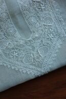 Malmal Chikankari Unstitched Men's Kurtas Fabrics