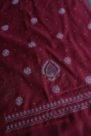Malmals Pearl Work Fine Chikankari Unstitched Fabrics