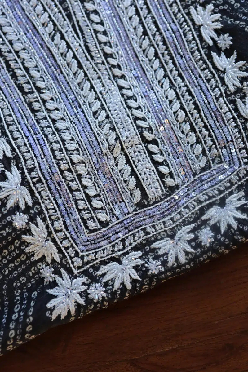 Muslin Chikankari Kurta Fabrics
