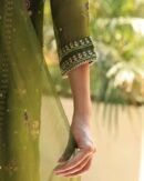 Noor Organza Silk Chikankari Straight Cut Kurta Dupatta Set