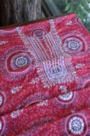 Pink Muslin Chikankari Unstitched Kurta Fabrics