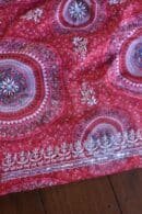 Pink Muslin Chikankari Unstitched Kurta Fabrics