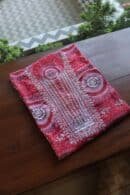 Pink Muslin Chikankari Unstitched Kurta Fabrics