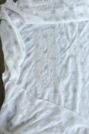 Zari Chanderi Unisex Chikankari Unstitched Men's Kurta Fabric