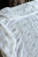 Zari Chanderi Unisex Chikankari Unstitched Men's Kurta Fabric