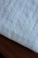 Zari Chanderi Unisex Chikankari Unstitched Men's Kurta Fabric