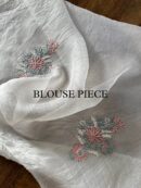 Net Organza Chikankari Saree
