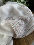 Net Organza Chikankari Saree