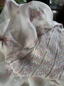 Net Organza Chikankari Saree